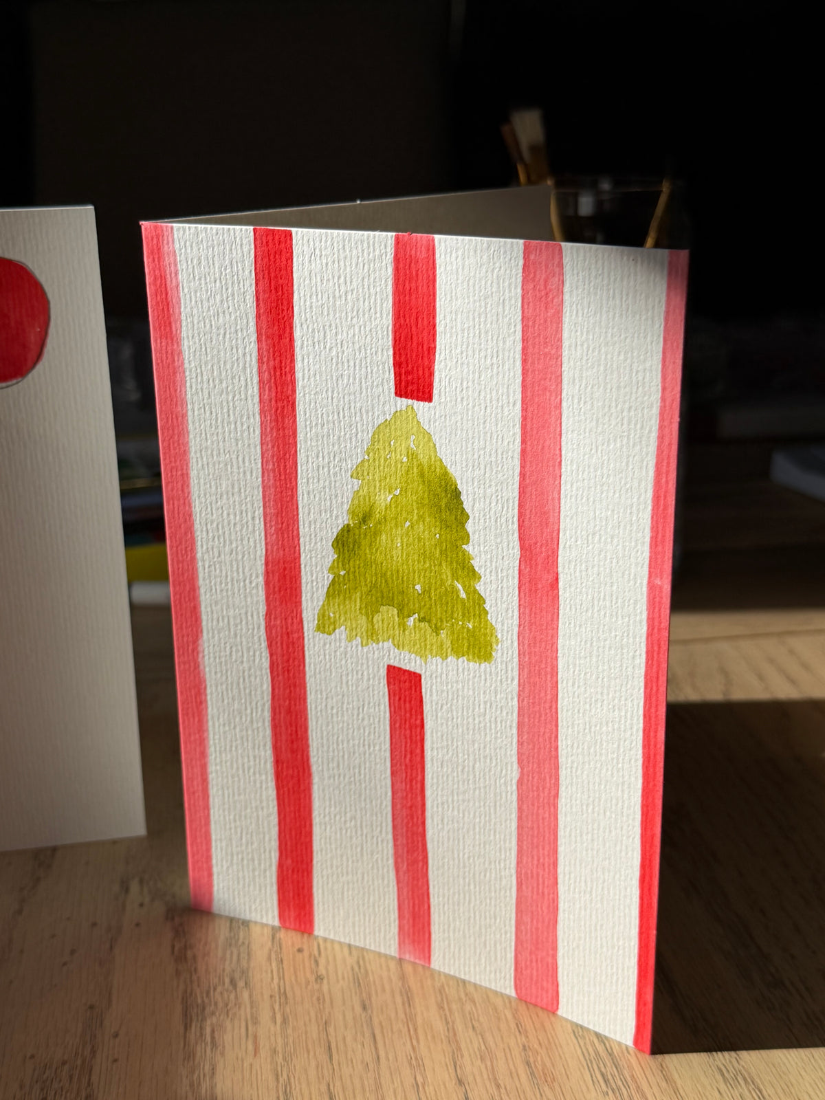 Holiday Watercolor Cards | Set of Three