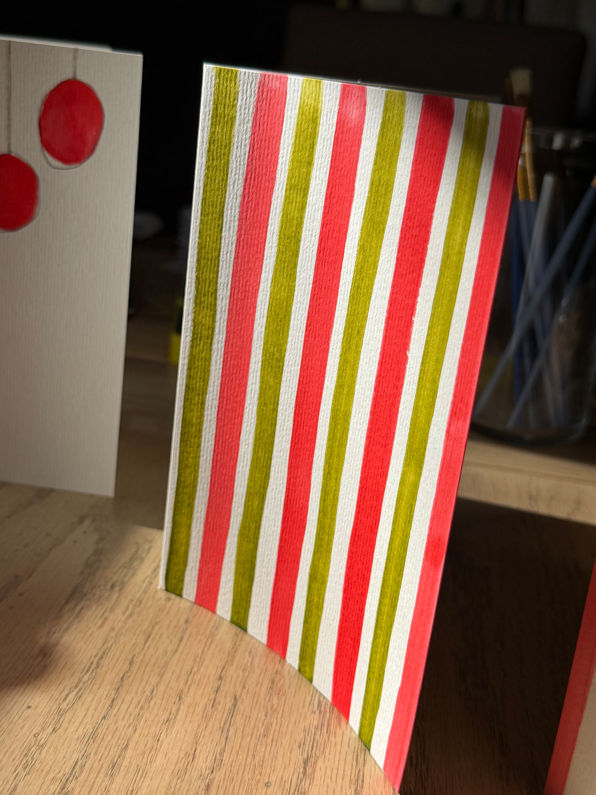 Holiday Watercolor Cards | Set of Three