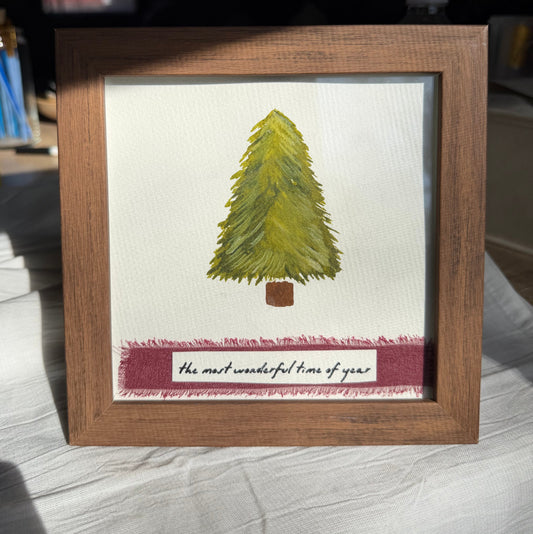 The Most Wonderful Time of Year | Original Framed Artwork
