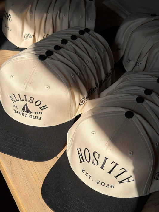 Custom Event Embroidered Hats